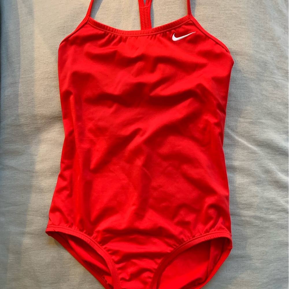 Nike Girls' Racerback One Piece Swimsuit